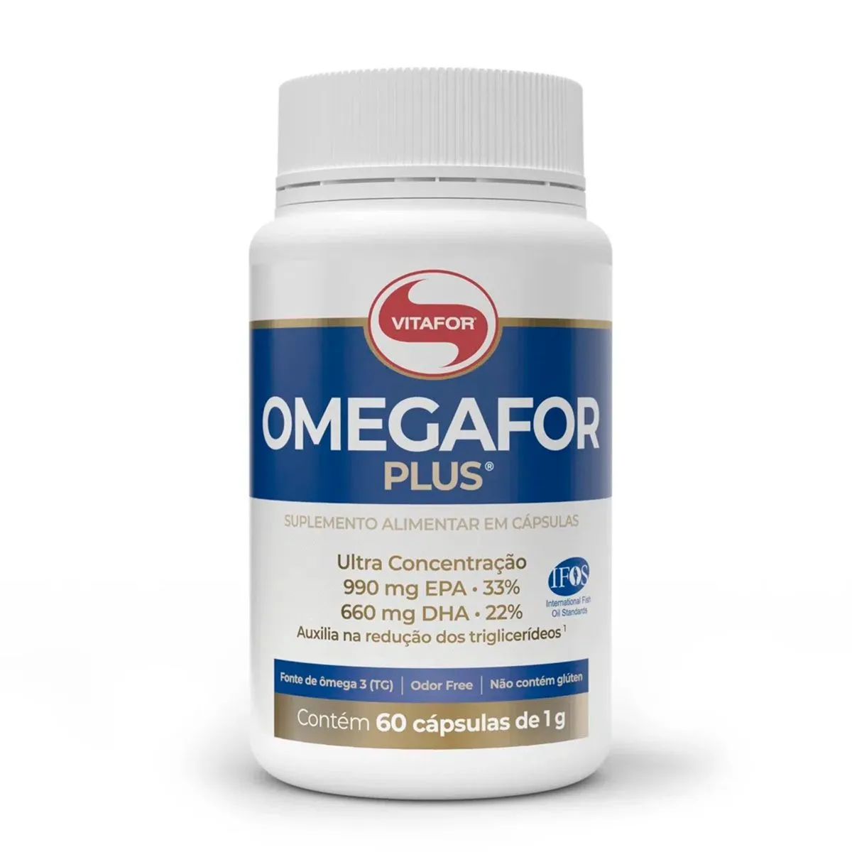 Omegafor Plus Vitafor Com 60 Cápsulas