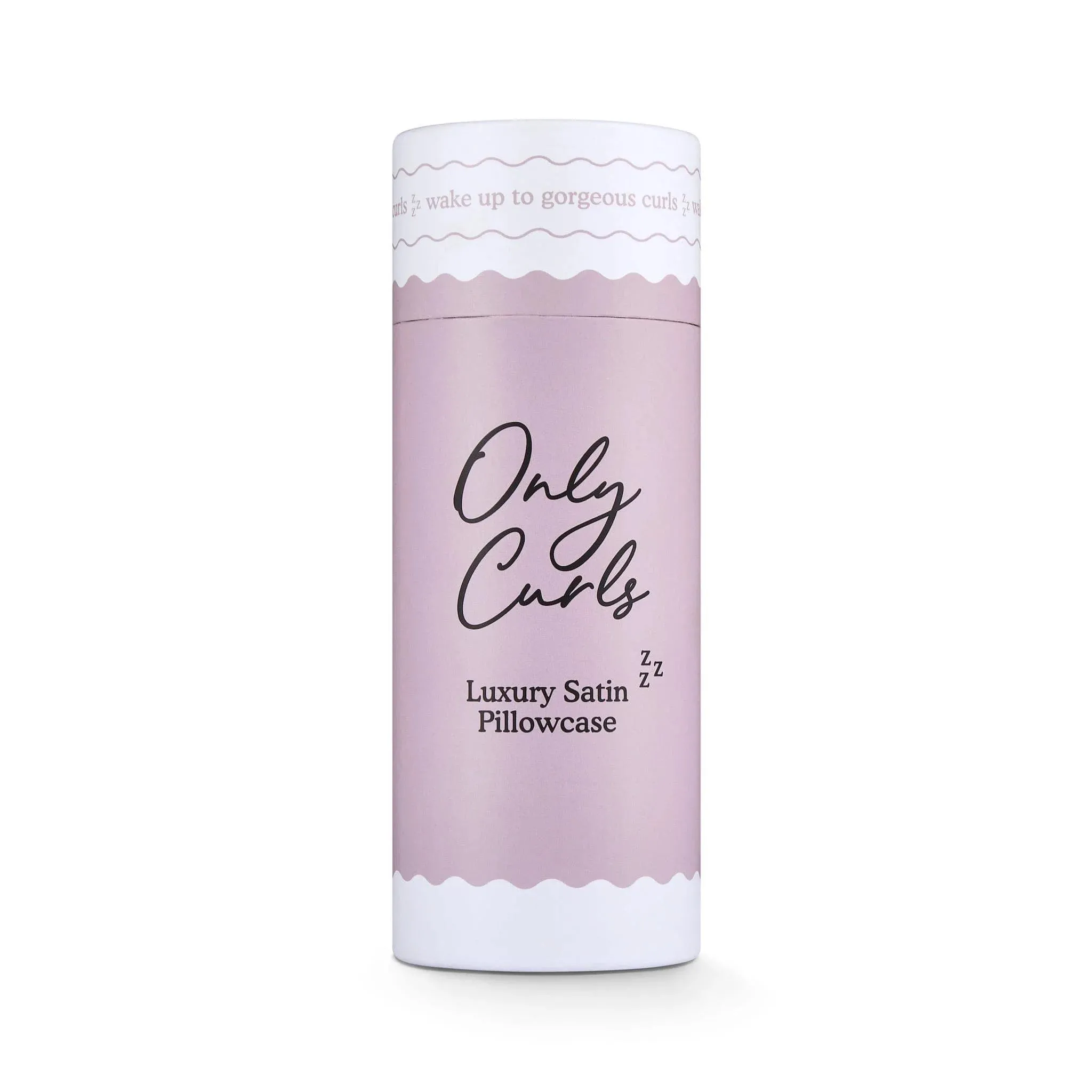 Only Curls Satin Pillowcase White