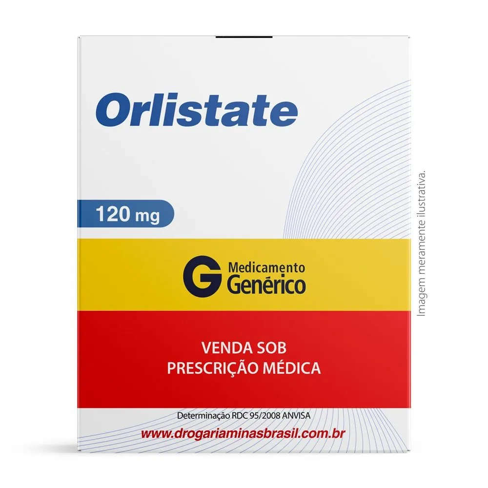 Orlistate 120Mg Com 84 Capsulas Genérico Germed
