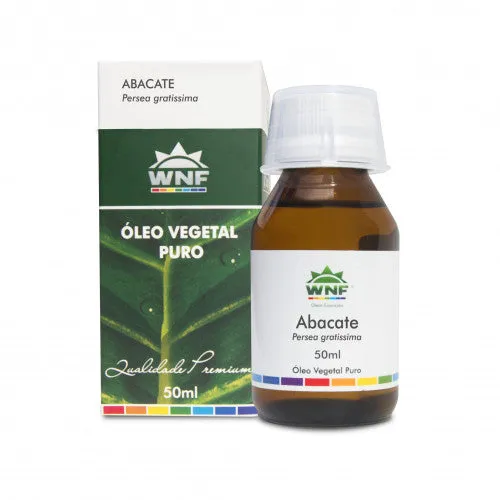 Óleo Vegetal de Abacate - WNF - Frasco com 50ml