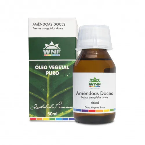 Óleo Vegetal de Amendoas - WNF - Frasco com 50ml