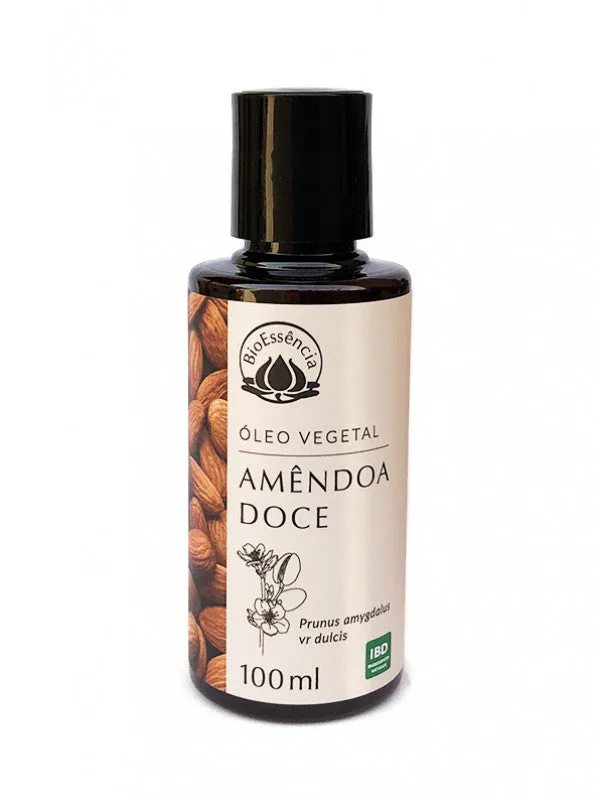 Óleo Vegetal de Amendoa Doce - BioEssência - Frasco com 100ml