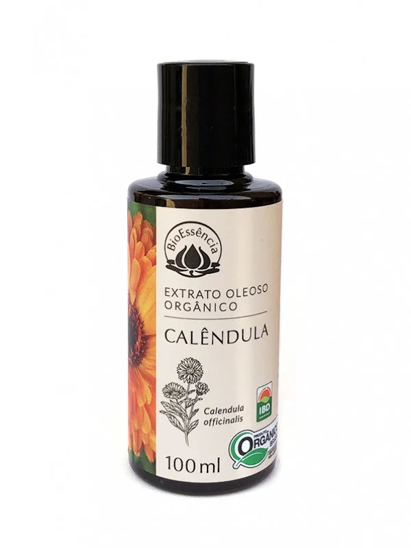 Extrato Oleoso de Calêndula Orgânico - BioEssência - Frasco com 100ml