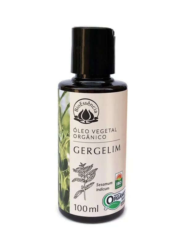 Óleo Vegetal de Gergelim Orgânico - BioEssência - Frasco com 100ml