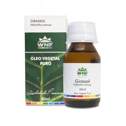 Óleo Vegetal de Girassol - WNF - Frasco com 50ml