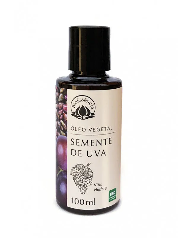 Óleo Vegetal de Semente de Uva - BioEssência - Frasco com 100ml