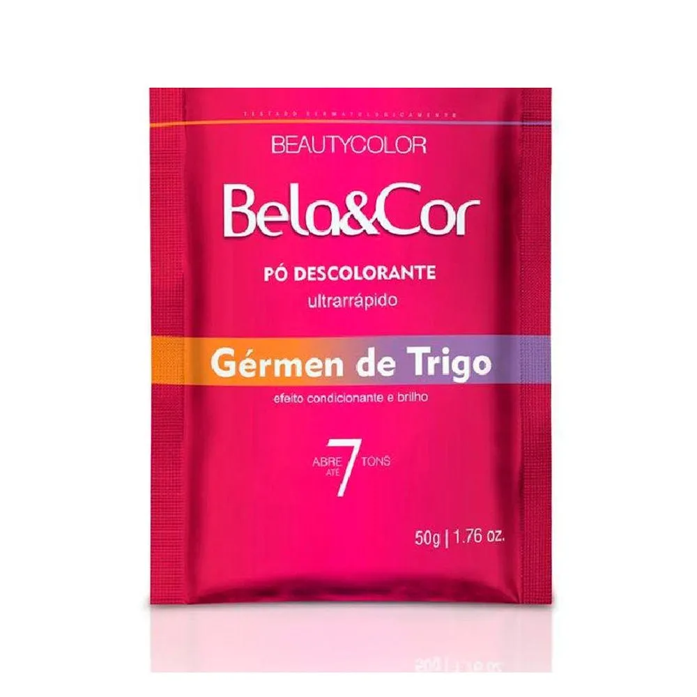 Pó Descolorante Beauty Color Germen De Trigo 50g