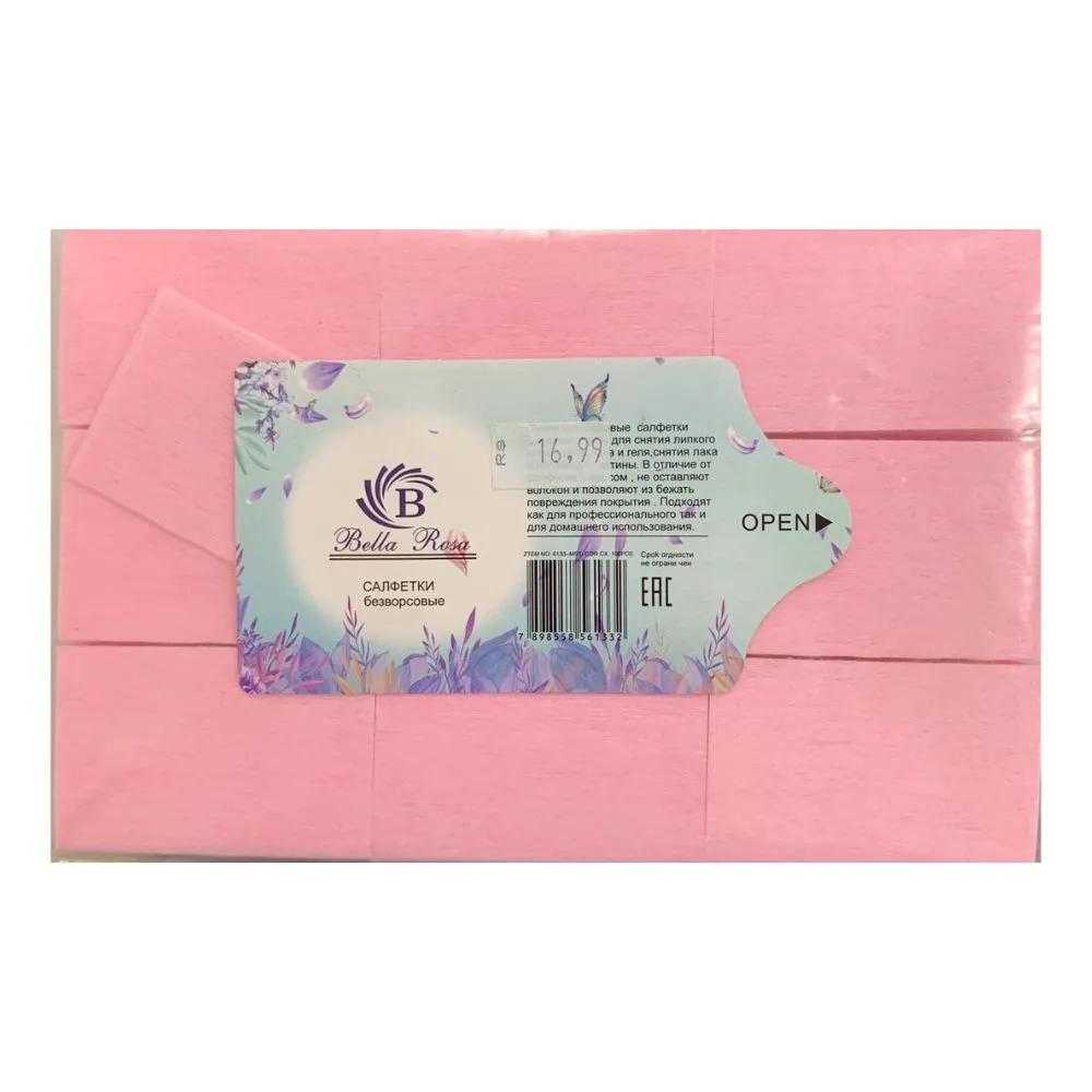 Pads para Alongamento de Unhas Bella Rosa