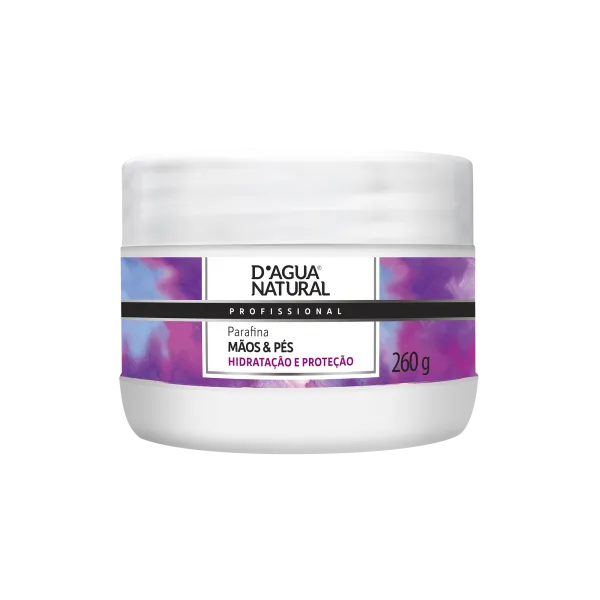 Parafina para Mãos 260g D'agua Natural