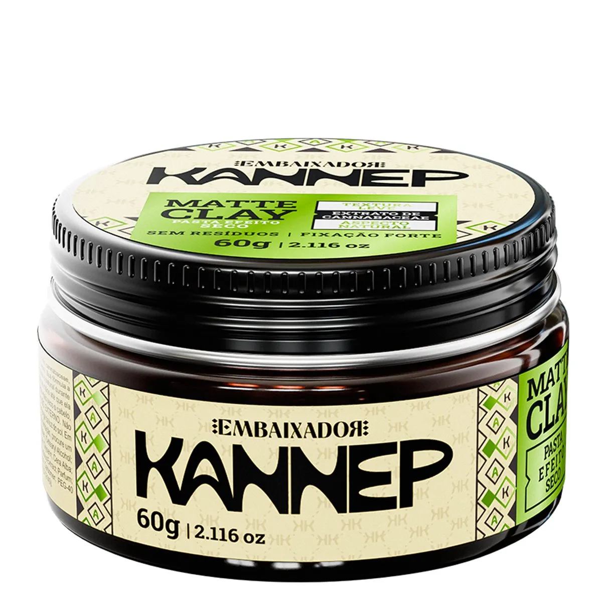 Pomada Kannep Matte Clay Embaixador 60g