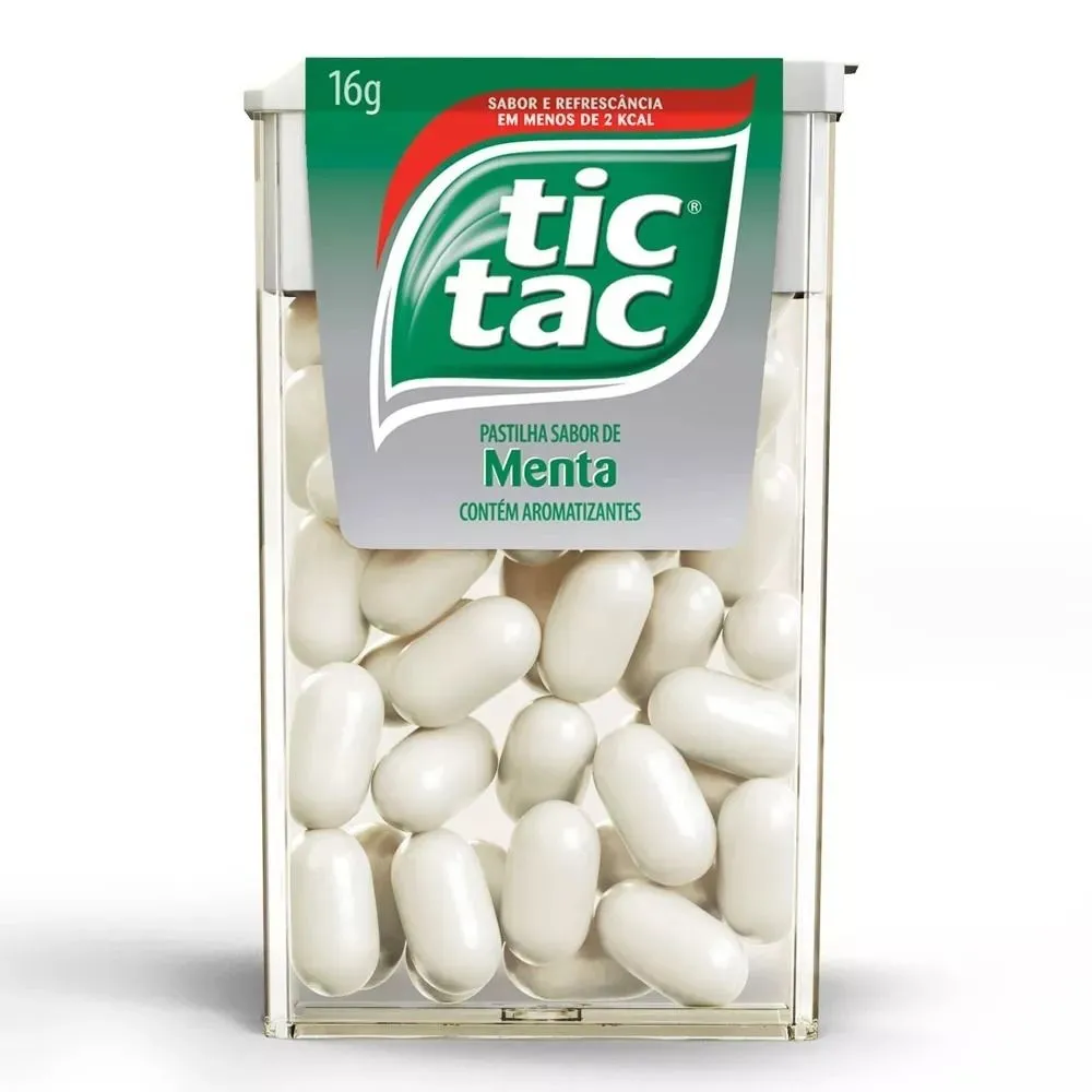 Pastilha Tic Tac Menta