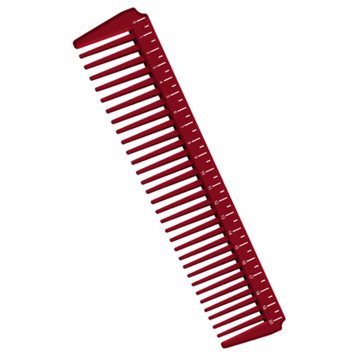 Pente Profissional Espetacular Delrin Dupont Esterilizável 21,5cm Bordo