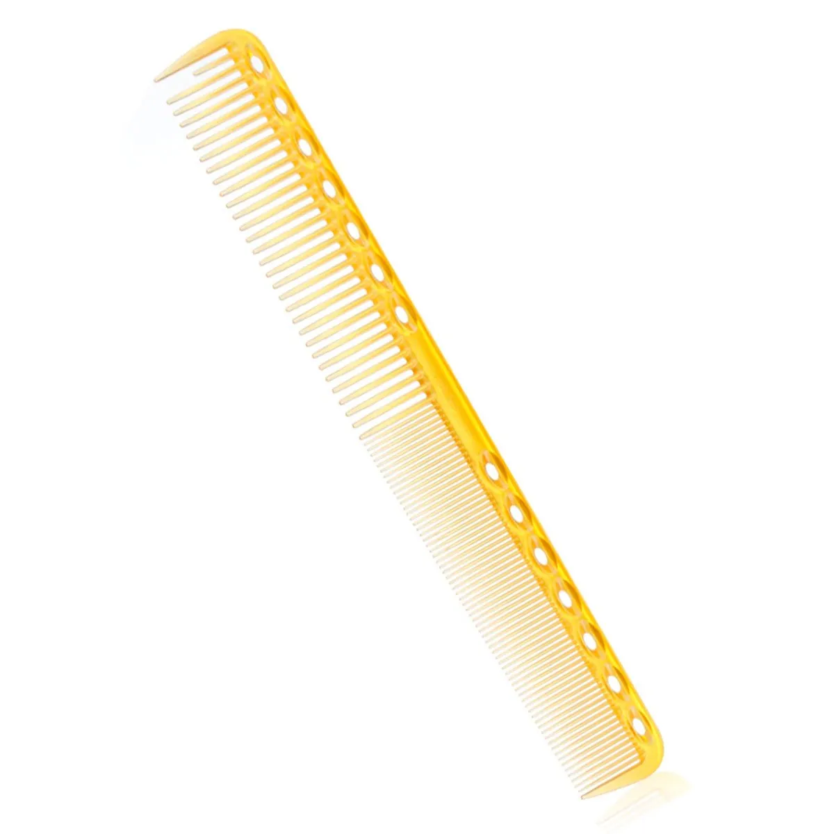 Pente de Corte Carbono Anti Estático 18,0cm Amarelo