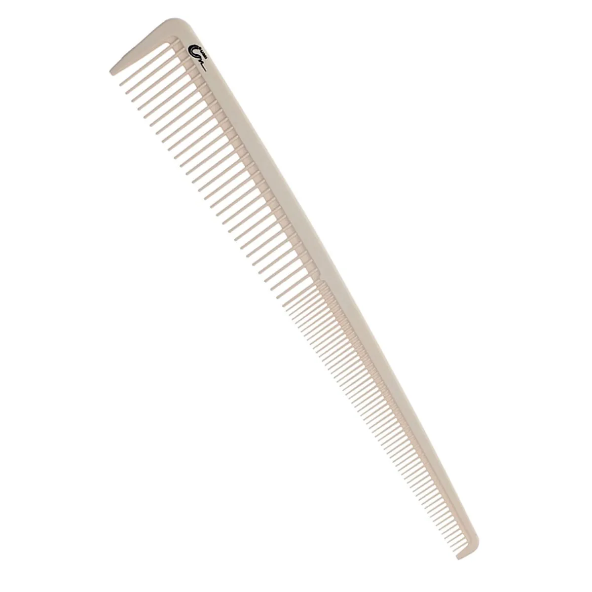 Pente de Corte Cônico Carbono Anti Estático 18,0cm Umi Branco