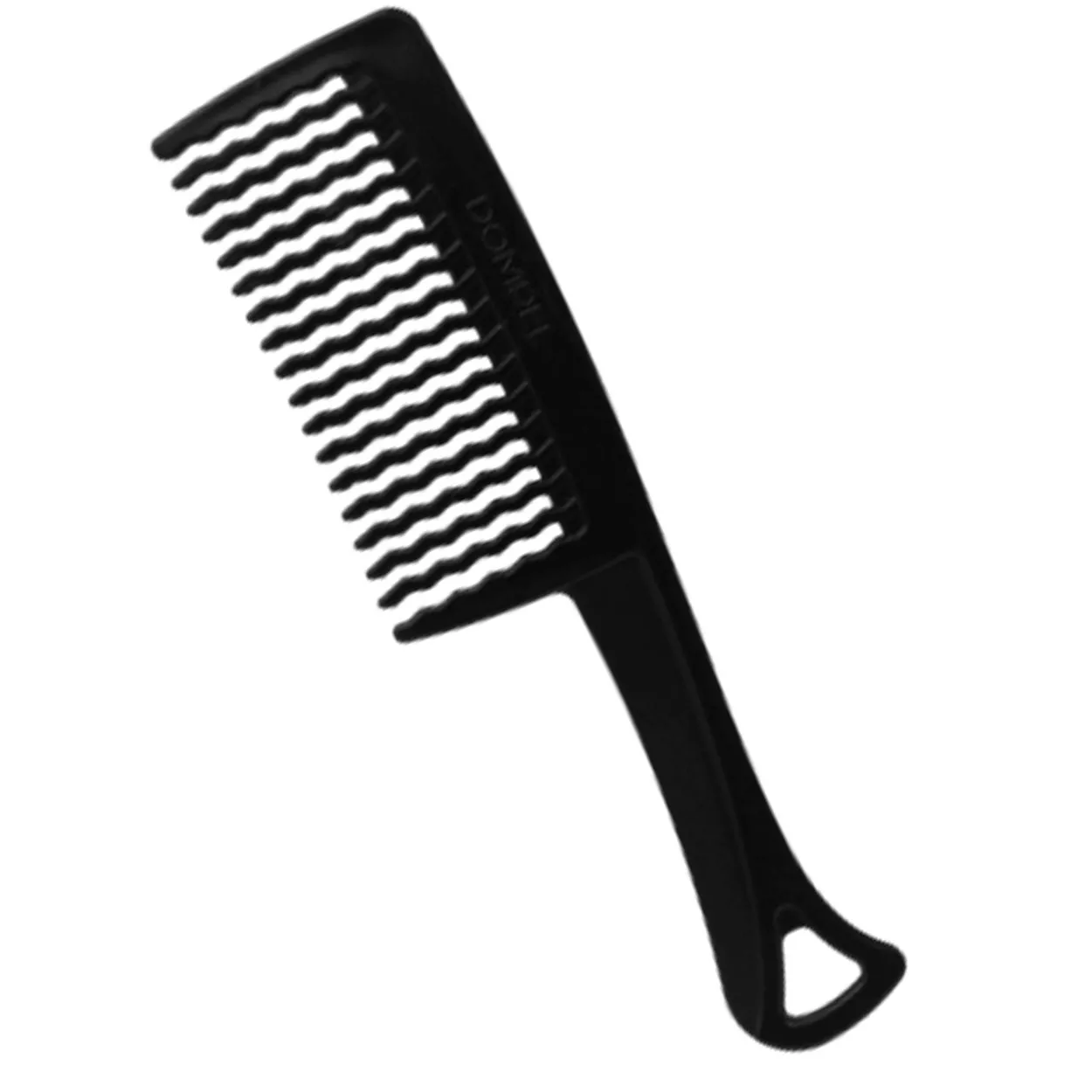 Pente Frisado de Desembaraçar Cabelo Dompel 4566 Preto