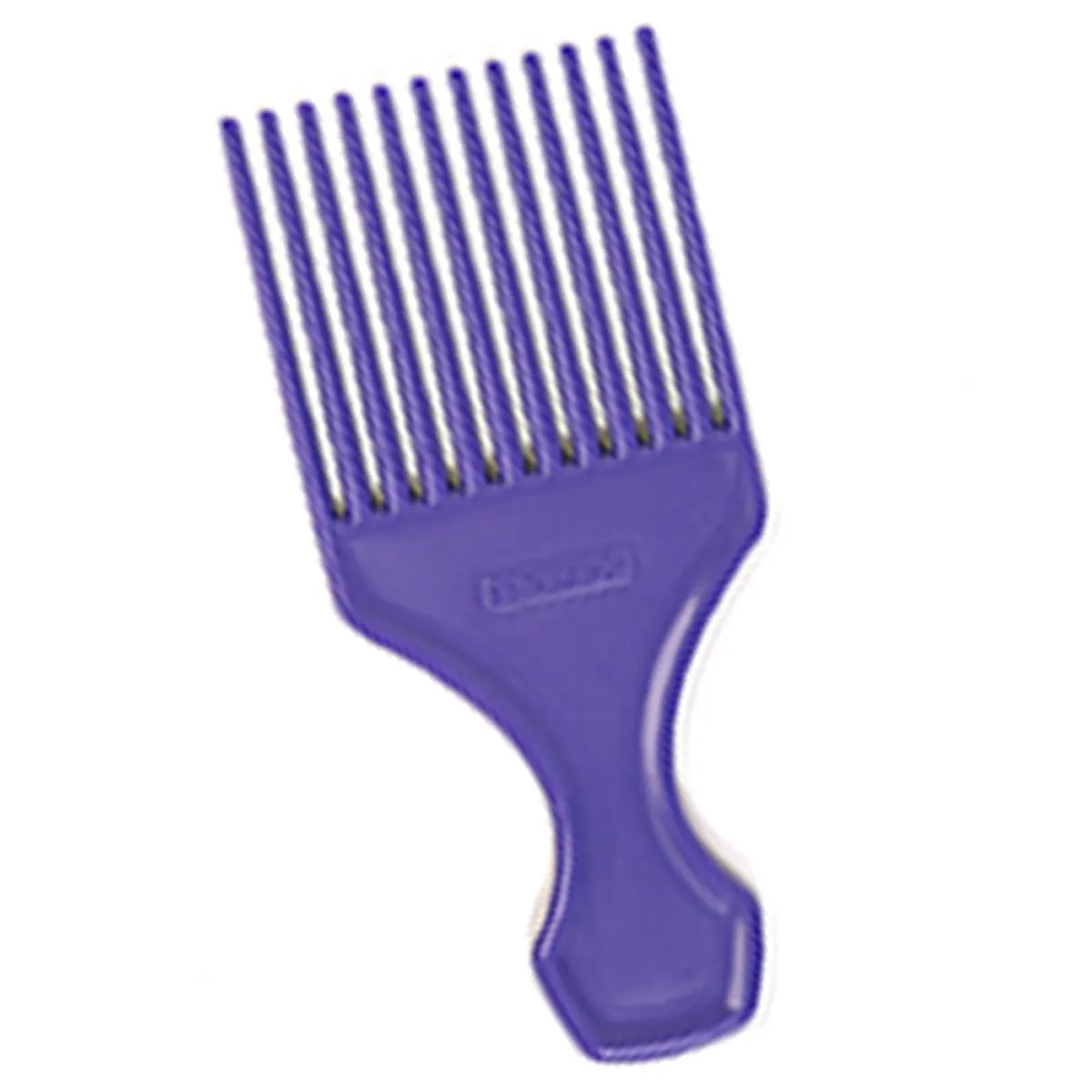 Pente Garfo Dompel Para Cabelo Afro e Cacheado Roxo
