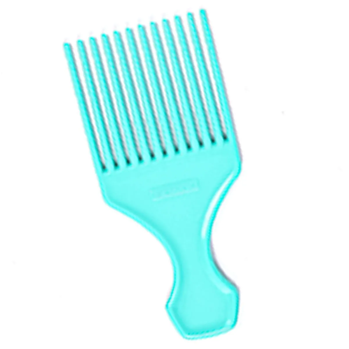 Pente Garfo Dompel Para Cabelo Afro e Cacheado Verde