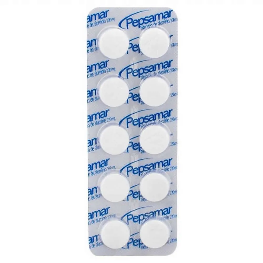 Pepsamar Sabor Menta C/10 Comprimidos Mastigáveis