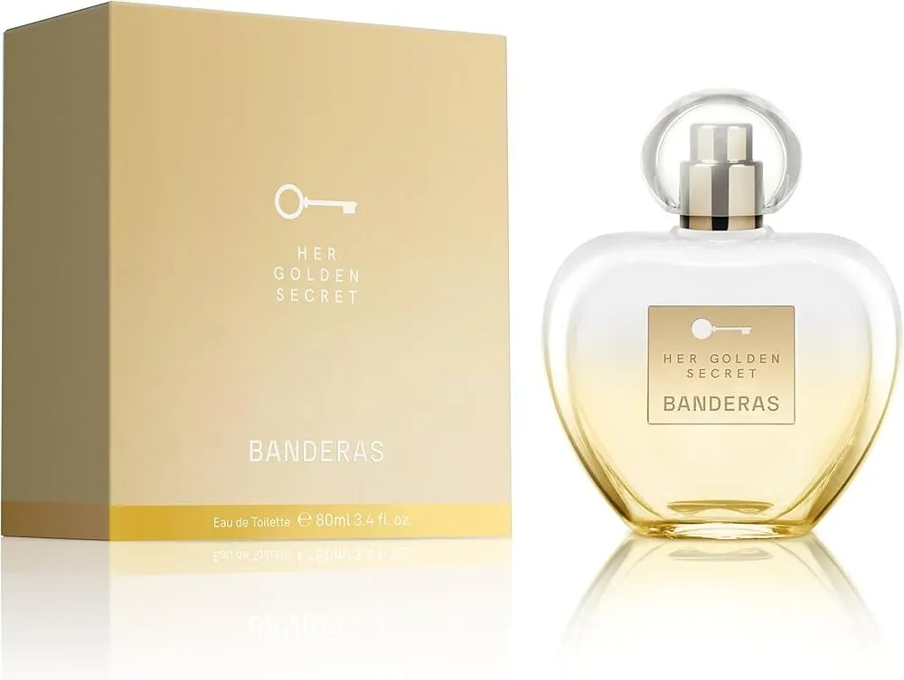 Perfume Antonio Banderas Her Golden Secret Feminino Eau De Toilette 80ml