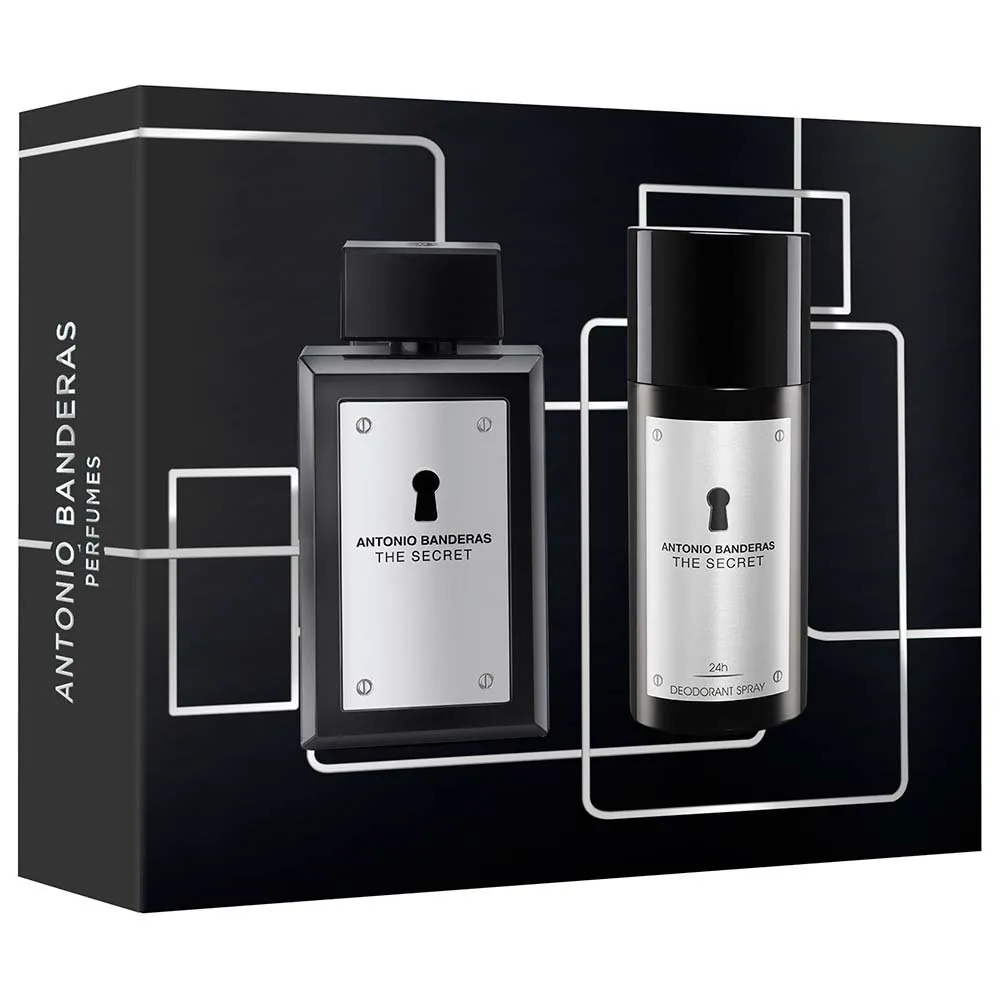 Perfume Antonio Banderas Masculino Kit The Secret 100ml + Desodorante Spray 150ml