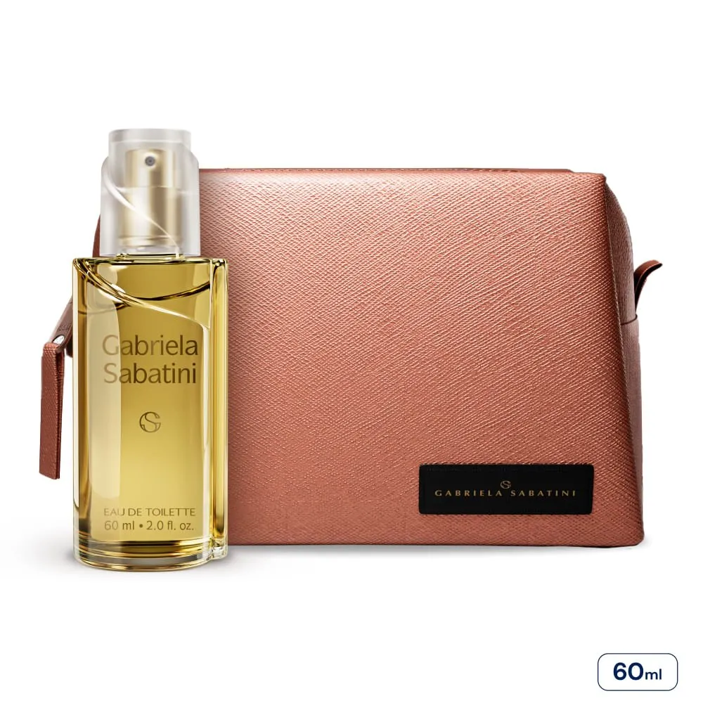 Perfume Gabriela Sabatini Feminino Eau De Toillete 60ml + Necessarie