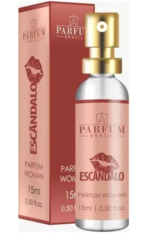 Perfume Feminino Parfum Brasil Escandalo 15ml