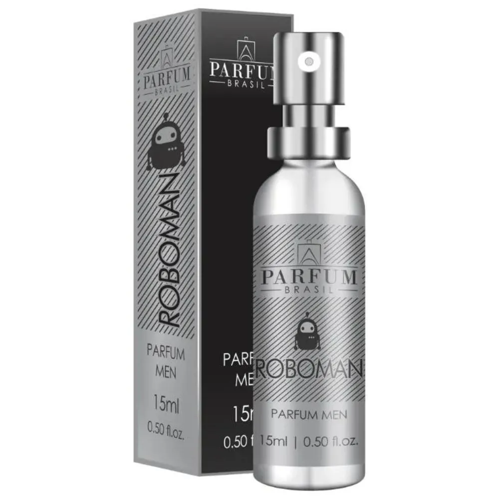 Perfume Masculino Roboman Parfum Brasil 15ml