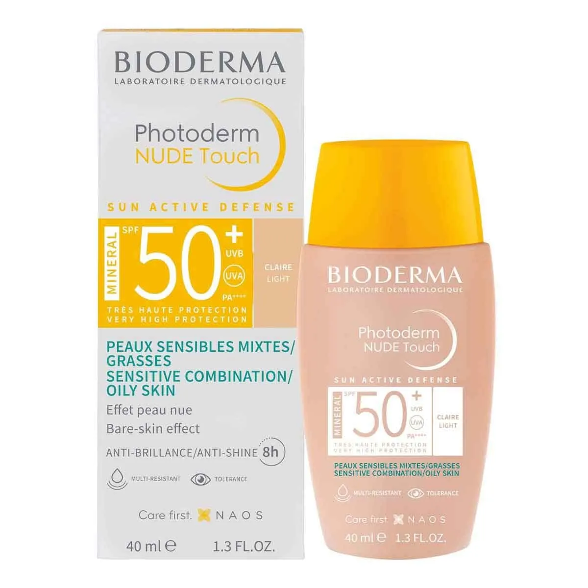 Bioderma Photoderm Nude Touch FPS50+ Claro 40ml