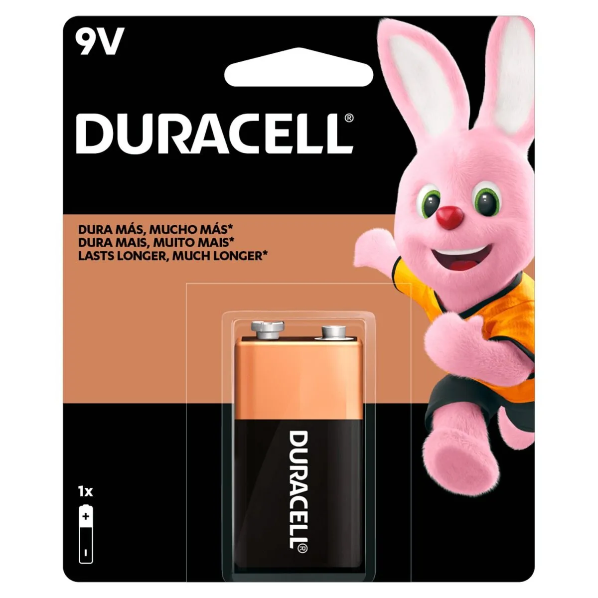 Pilha Duracell Alcalina Bateria 9V