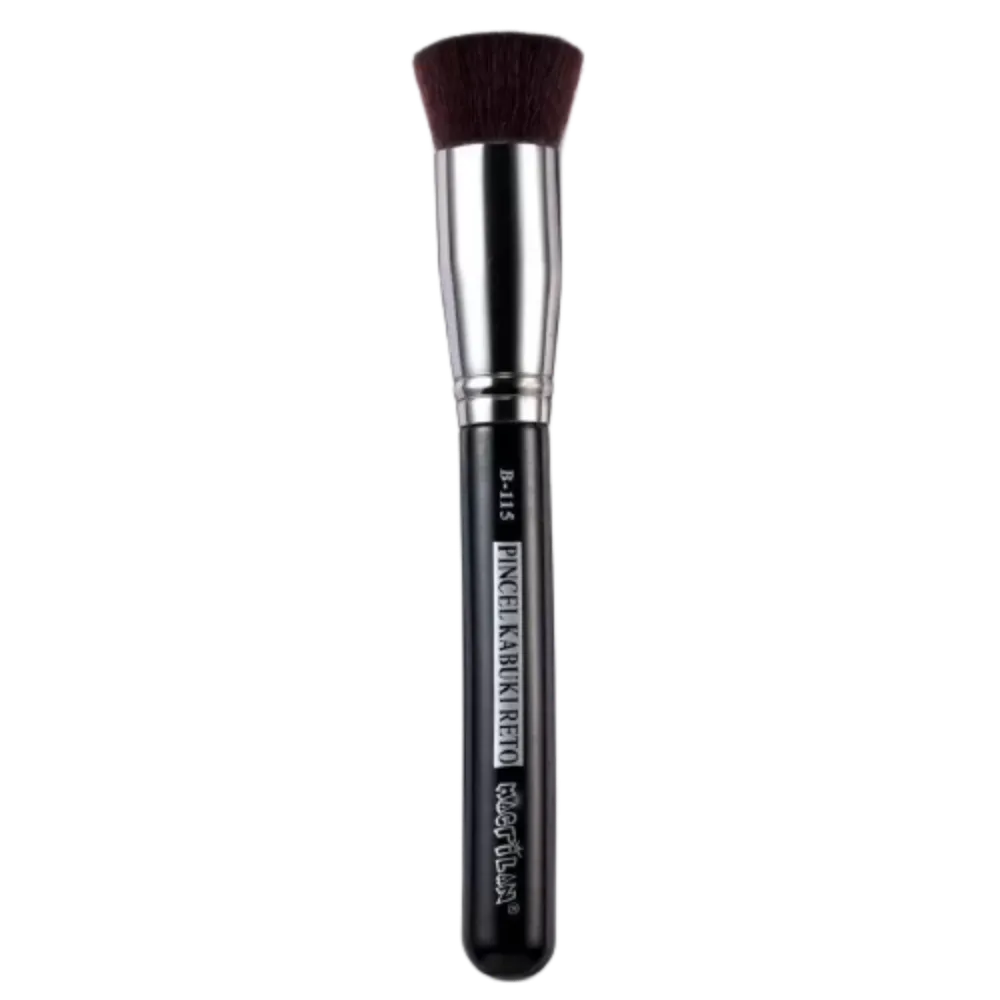Pincel B115 Profissional Kabuki Reto Macrilan