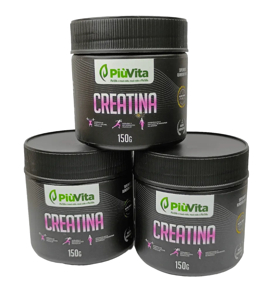 PiùVita Creatina Efervescente Uva 150g