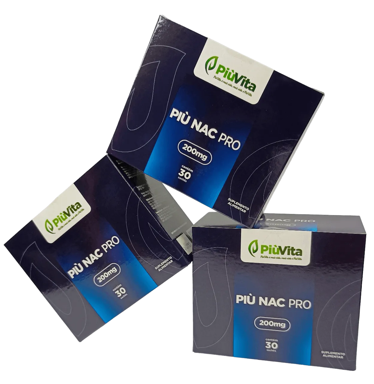 PiùVita Più Nac Pro 200mg com 30 Sachês