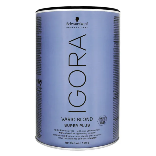 Schwarzkopf Pó Descolorante Igora Vario Blond Super Plus 450g