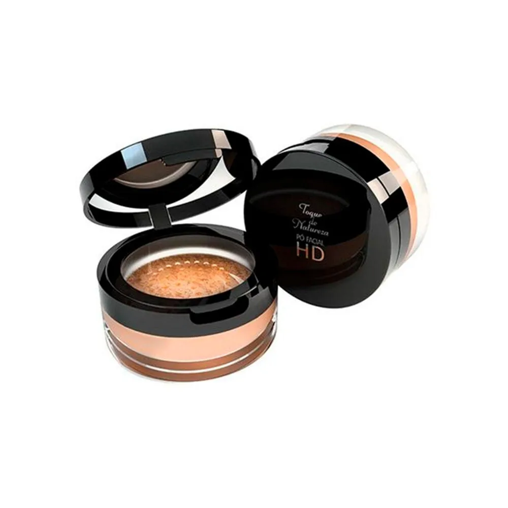 Pó Compacto Toque De Natureza Hd 01 Bege Natural