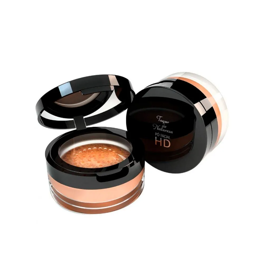 Pó Compacto Toque De Natureza Hd 02 Bege Claro