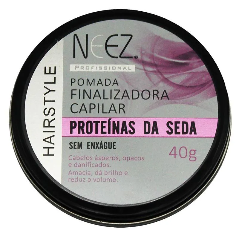 Pomada Finalizadora Neez Proteínas Da Seda 40G