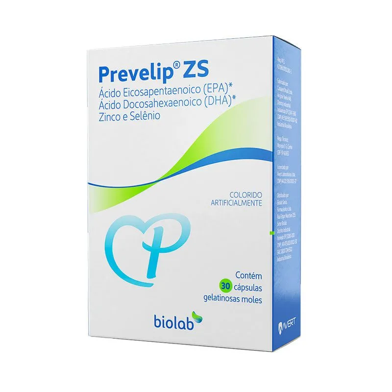 Prevelip Zs C/ 30 Capsulas Gelatinosas Moles