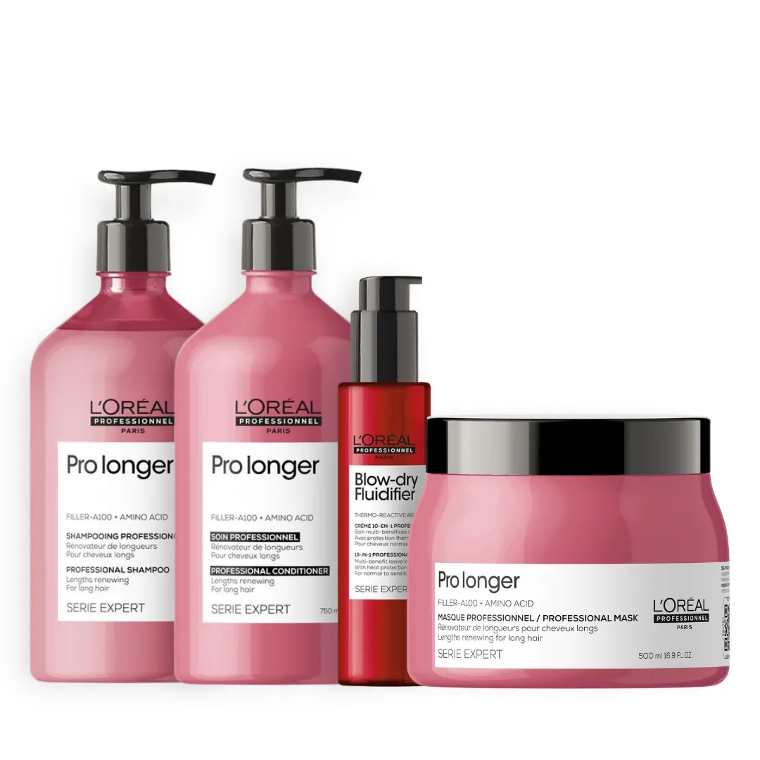 Loreal Pro Longer Trio 750ml + Fluidifier | Compre Aqui