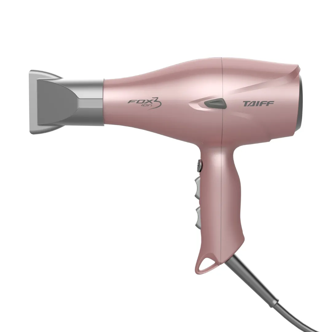 Taiff Secador Fox3 Ion 2200W Soft Rose 220V | Compre na Linda