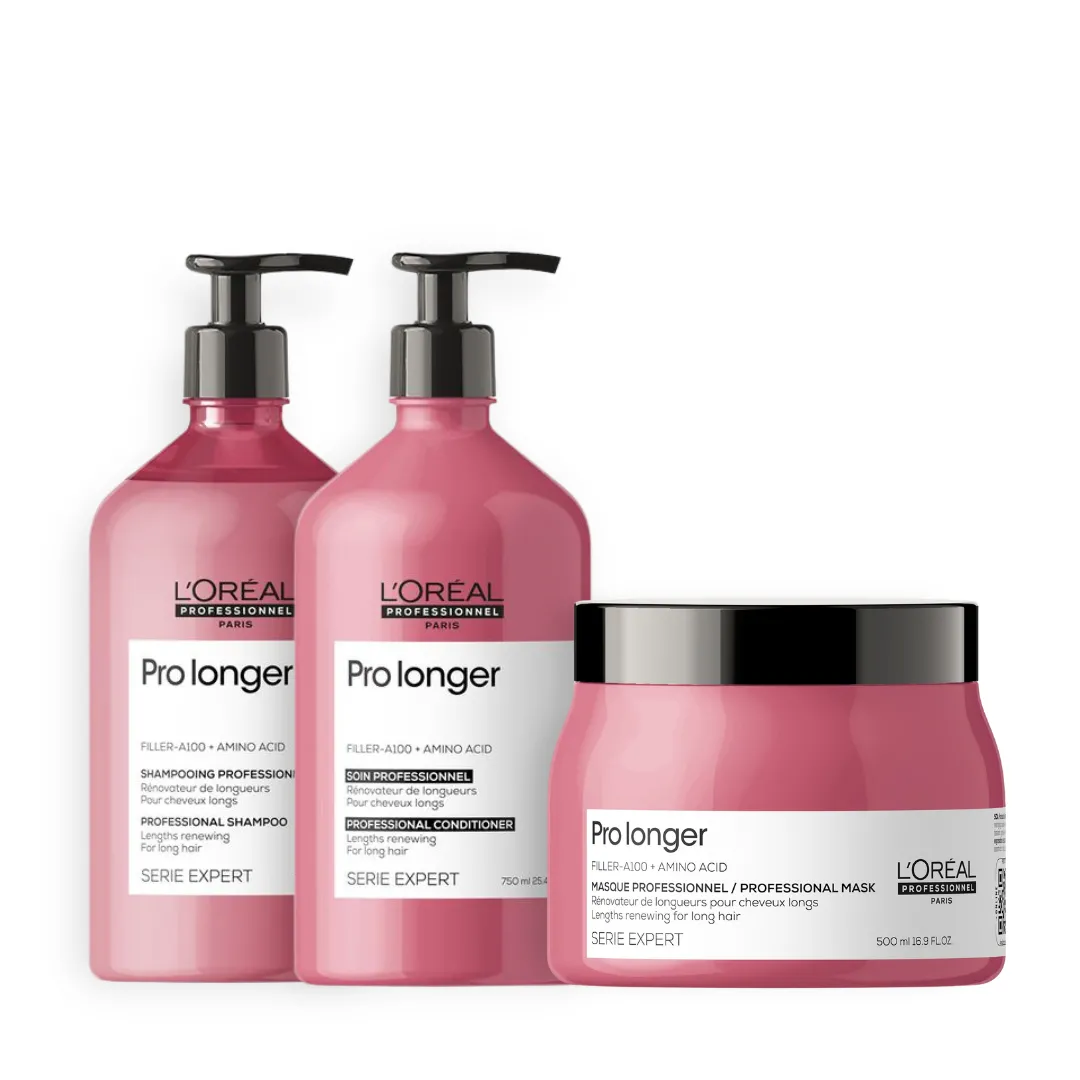 Kit Loreal Pro Longer Cabelos Finos Completo | Linda Cosméticos