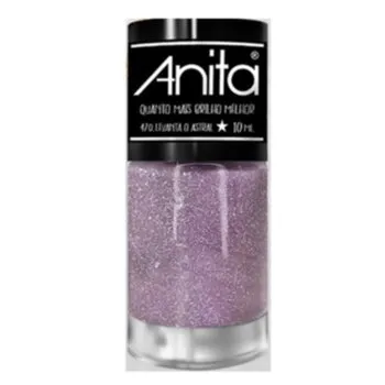 ESMALTE ANITA QUANTO MAIS BRILHO MELHOR LEVANTA O ASTRAL 10ML Cód. 12504
