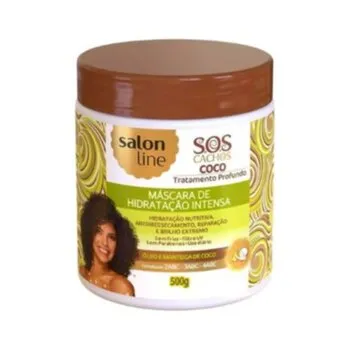 MASCARA SOS COCO TRATAMENTO PROFUNDO SALON LINE 500GR Cód. 9393
