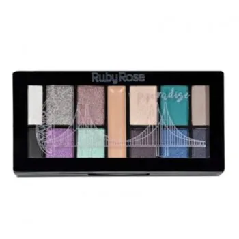 MINI PALETA DE SOMBRAS PARADISE RUBY ROSE Cód. 12093