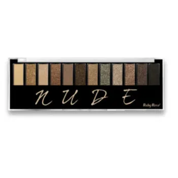 PALETA DE SOMBRAS NUDE RUBY ROSE Cód. 12083