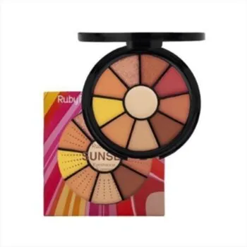 PALETA DE SOMBRAS SUNSET RUBY ROSE HB99863 Cód. 10859