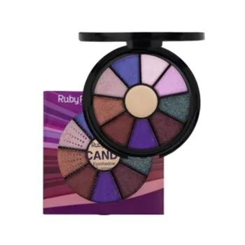 PALETA DE SOMBRAS CANDY RUBY ROSE HB99862 Cód. 10858