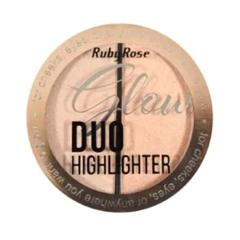 PO ILUMINADOR DUO HIGHLIGHTER COR 2 RUBY ROSE Cód. 13466