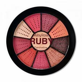 MINI PALETA DE SOMBRAS RUBY RUBY ROSE HB 9986 Cód. 13736
