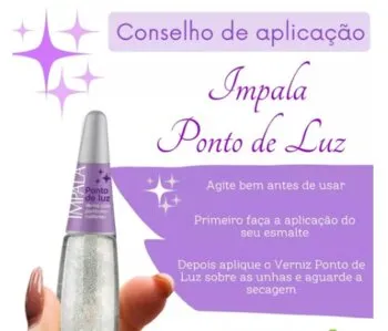 VERNIZ PONTO DE LUZ IMPALA 7,5ML Cód. 13379