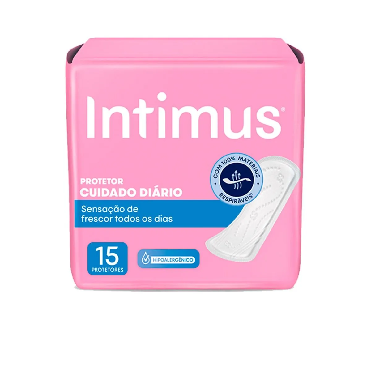 Protetor Diário Intimus Days Sem Perfume 15 Unidades